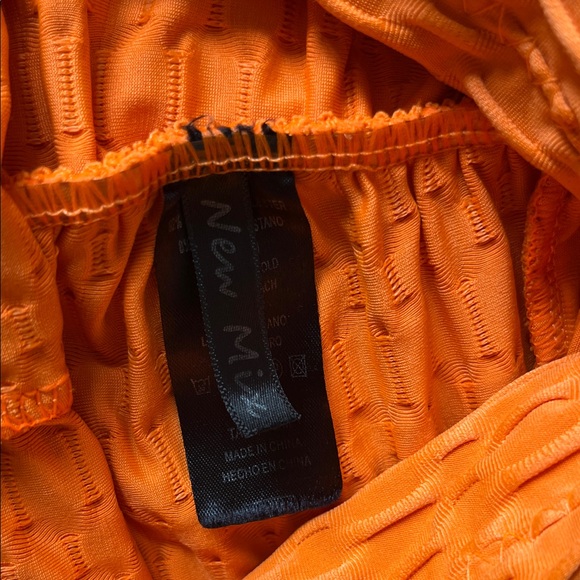 Bright Orange Set Textured Hoodie Jacket Leggings 🧡 - Picture 9 of 12